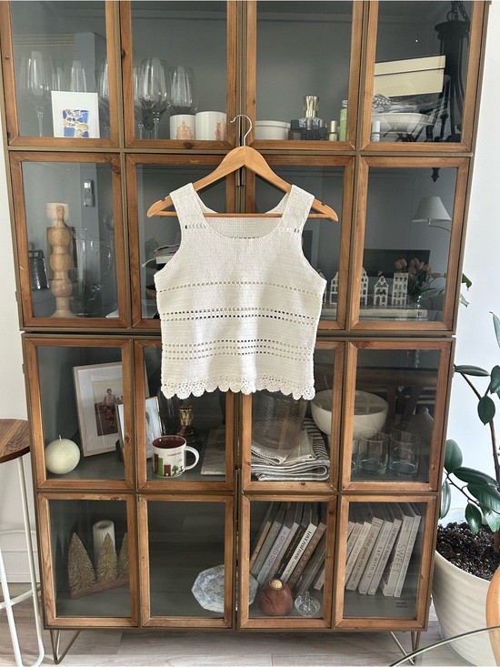 Handmade Tops - Handmade Crochet Knit Tank Top